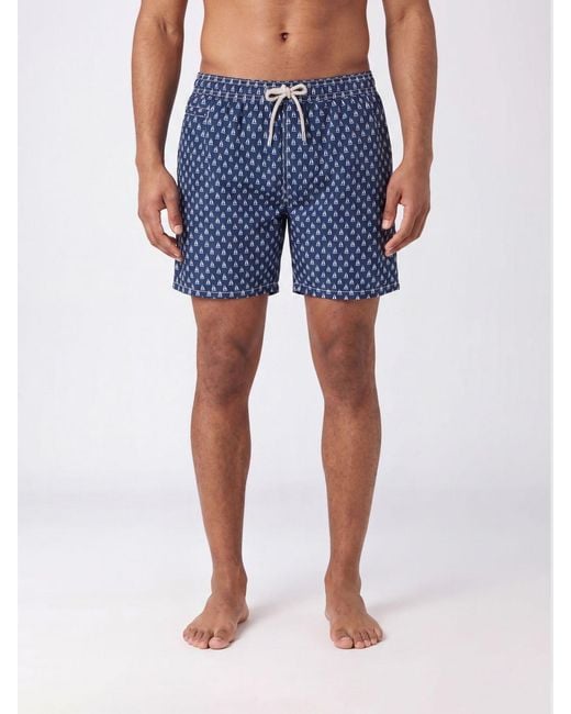 Mc2 Saint Barth Blue Swimsuit for men