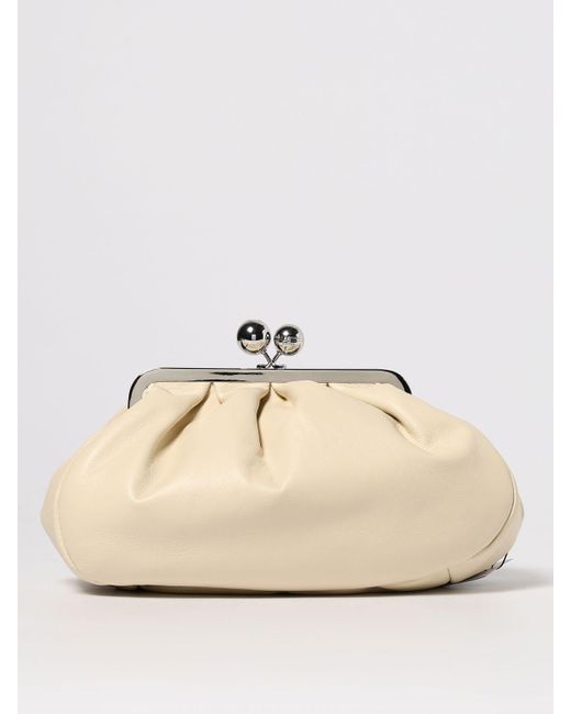 Pouch di Weekend by Maxmara in Natural