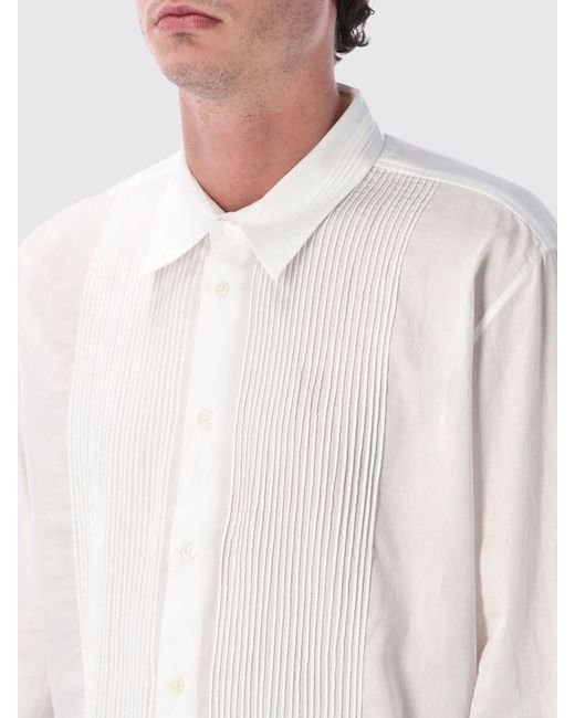 Our Legacy White Cotton Shirt for men