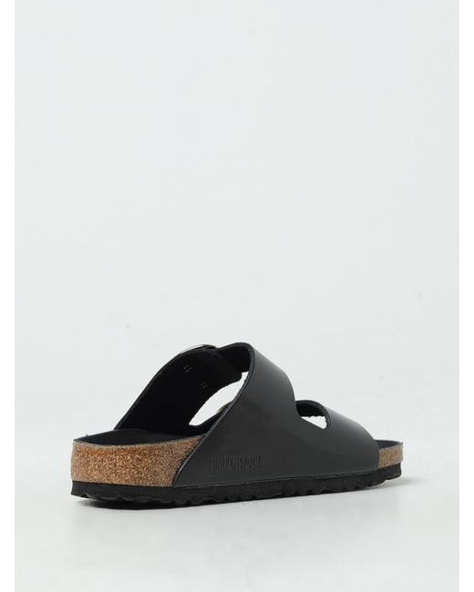 Birkenstock Black Flat Sandals