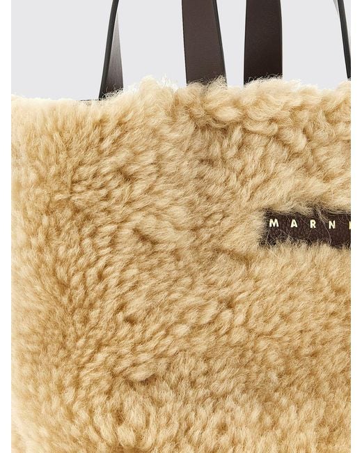 Marni Natural Shoulder Bag