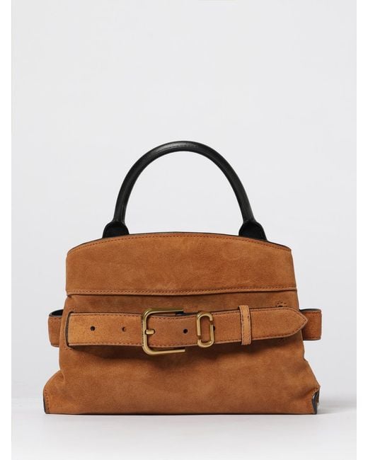Marc Jacobs Brown The Dakota Small Suede Bag