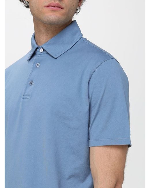 Paul & Shark Blue Paul &Amp Shark Cotton Polo Shirt for men