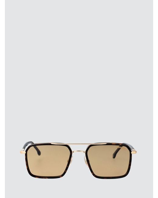 Carrera Brown Aviator Sunglasses for men
