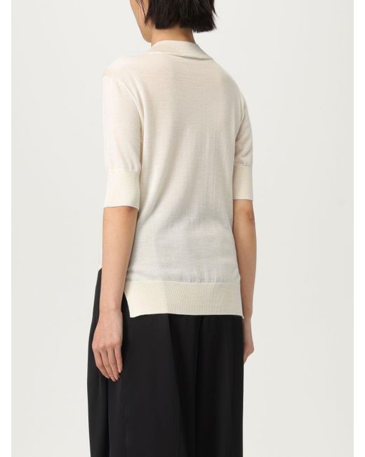 Maglia A Dolcevita di Jil Sander in White