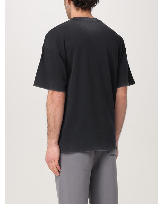 Represent Black Graphic Print Relaxed T-Shirt for men