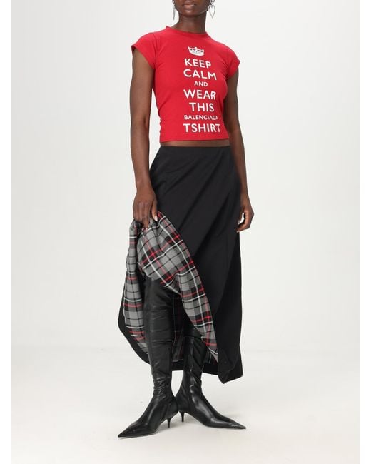 Balenciaga Black Aline Maxi Skirt
