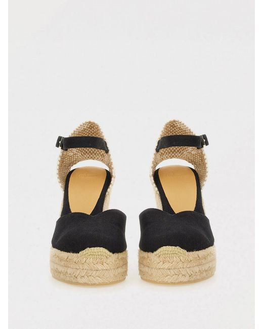 Castaner Natural Chiara Espadrille Wedge Sandal