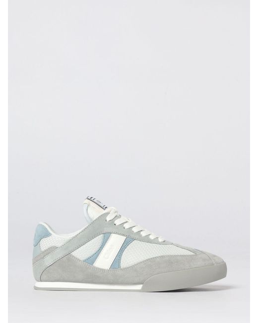 Chloé White Chlo&Eacute Kick Leather Sneakers