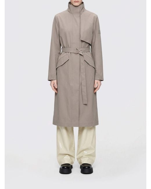 Rains Natural Suva Technical Fabric Trench Coat