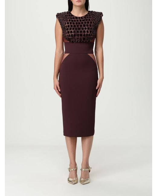 Elisabetta Franchi Red Dress