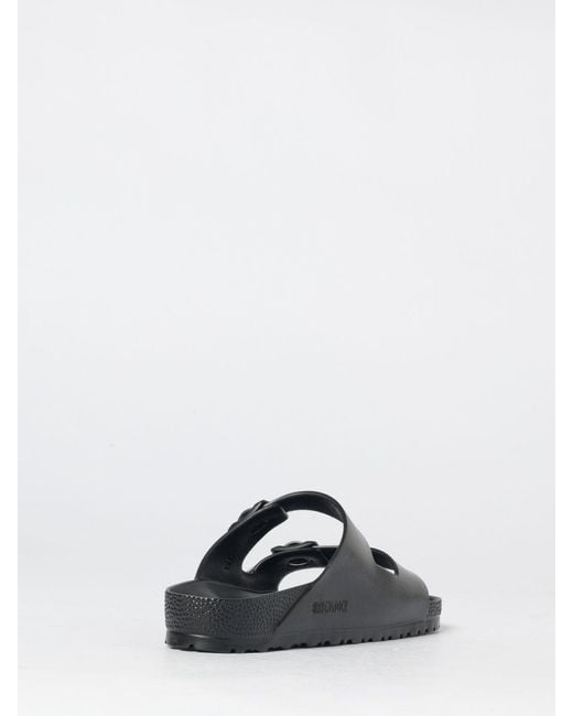 Birkenstock White Arizona Eva Rubber Sandals With Double Strap And Buckles for men