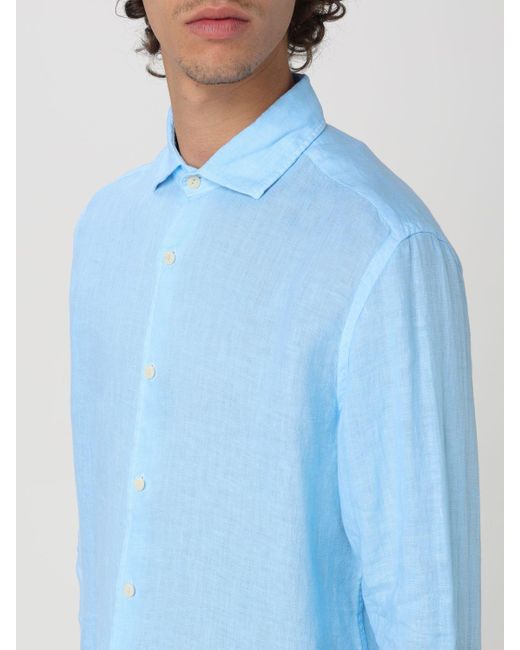 Camicia di Mc2 Saint Barth in Blue da Uomo
