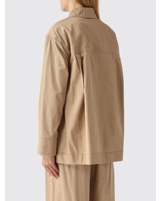 Max Mara Natural Cotton Poplin Blouse