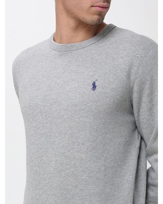 Sweatshirt Homme Polo Ralph Lauren pour homme en coloris Gray