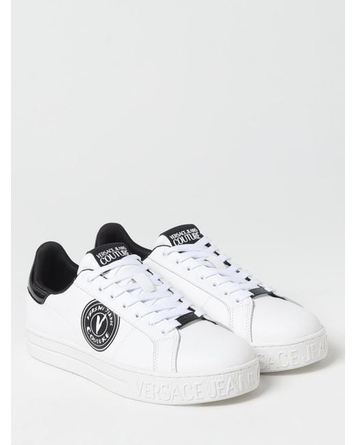 Versace Jeans Couture White Sneakers