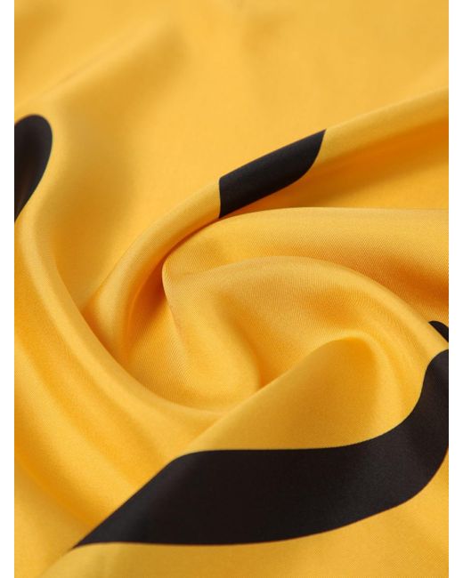 Foulard Smiley di Moschino Couture in Yellow