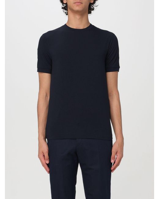 Camiseta Giorgio Armani de hombre de color Blue