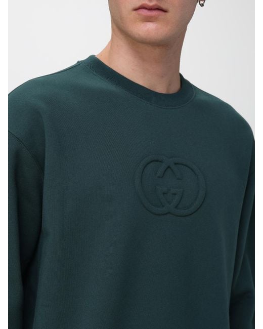 Gucci Green Sweatshirt for men