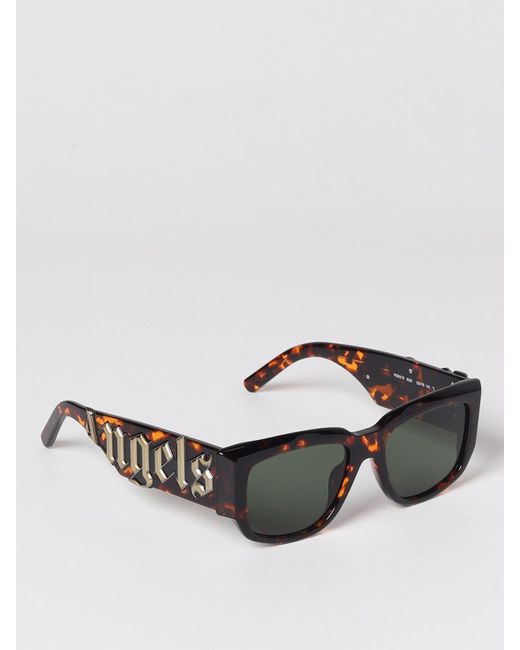 Palm Angels Brown Glasses for men