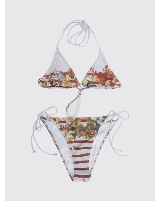 Jean Paul Gaultier Blue Swimsuit