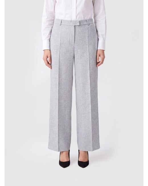 Pantalones Mujer Eleventy de color Gray