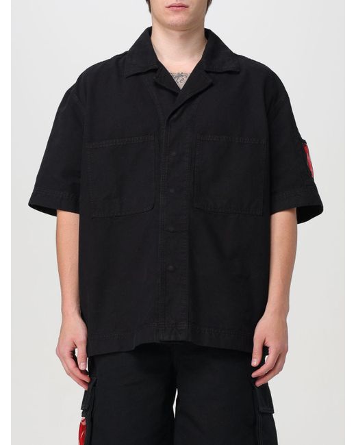 44 Label Group Black Shirt for men