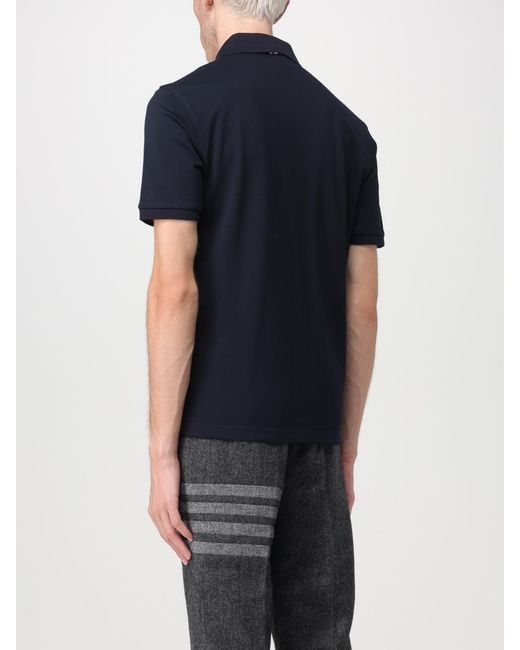 Thom Browne Black Polo Shirt for men
