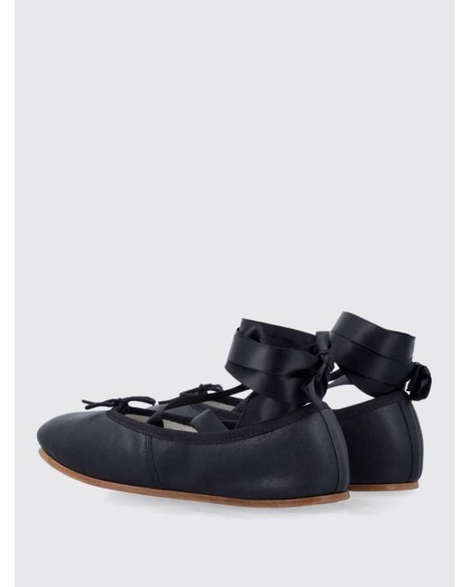Repetto Blue Flache Schuhe Damen