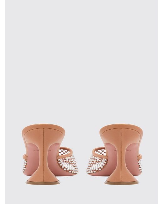 AMINA MUADDI Pink High Heel Shoes