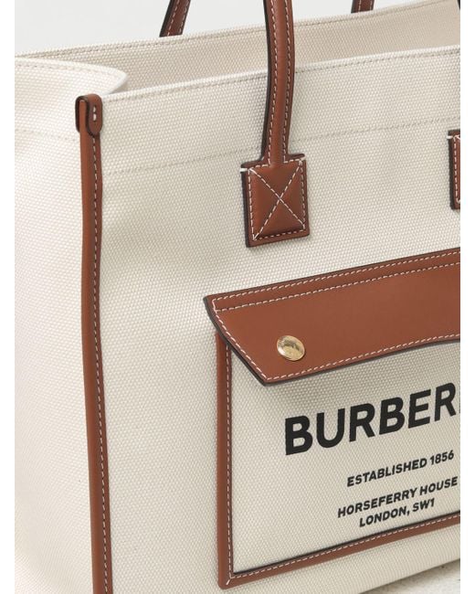 Burberry Natural Tote Bags