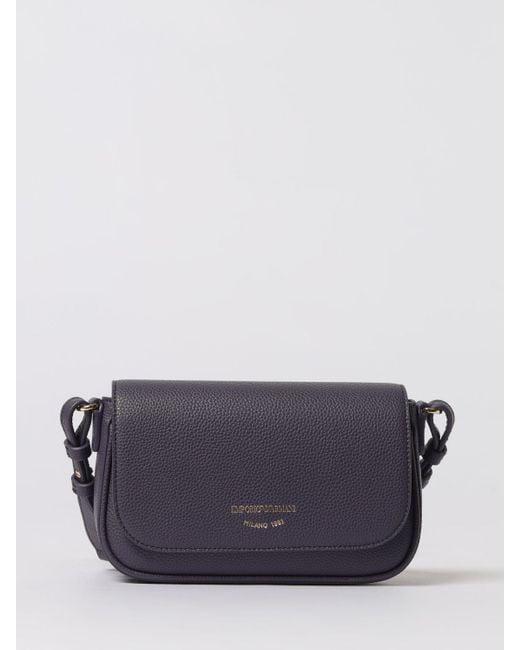 Emporio Armani Blue Shoulder Bag
