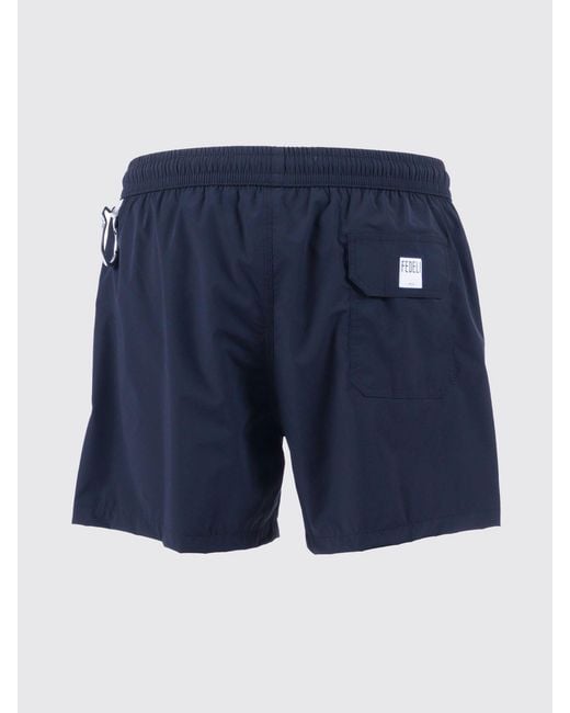 Fedeli Blue Swimsuit for men