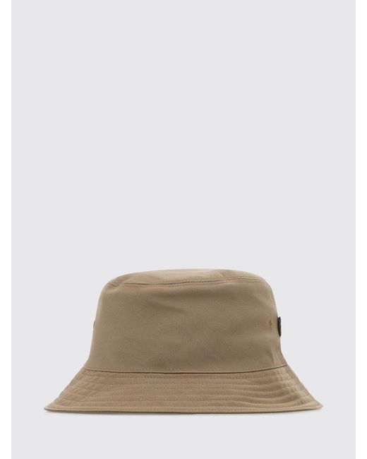 Burberry Natural Nylon Bucket Hat for men