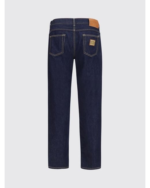 Dolce & Gabbana Blue Dolce &Amp Gabbana Pants for men