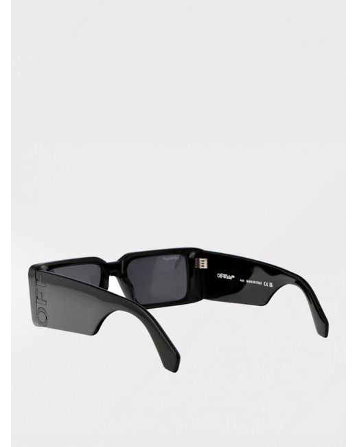 Off-White c/o Virgil Abloh Black Milano Acetate Sunglasses
