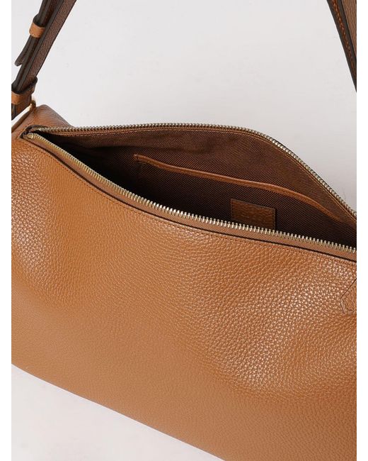 Gucci Brown Half Horsebit Medium Shoulder Bag