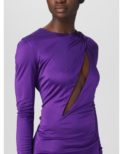 Versace Purple Party Dresses