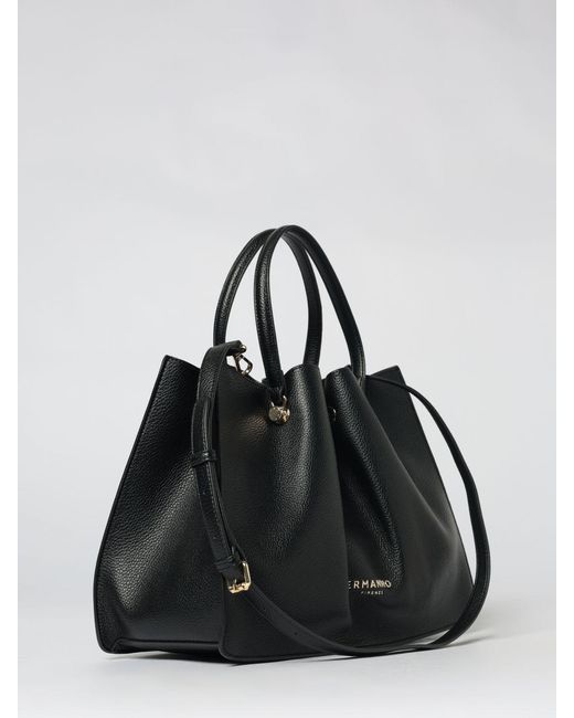 ERMANNO FIRENZE Black Synthetic Leather Bag
