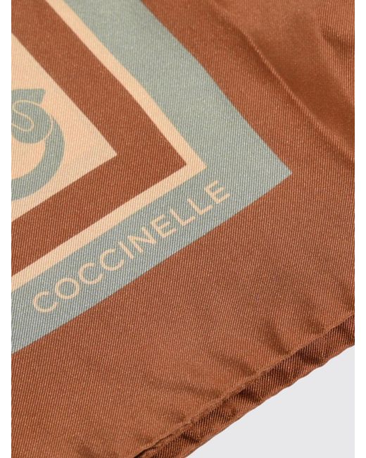 Coccinelle Multicolor Silk Scarf