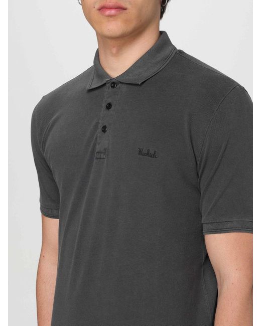 Woolrich Gray Polo Shirt for men