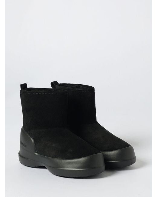 Moon Boot Black Flat Ankle Boot
