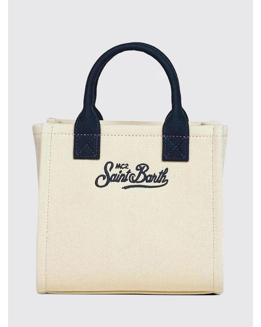 Mc2 Saint Barth Blue Vanity Handbag