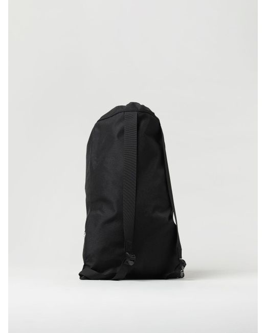 EA7 Black Backpack for men