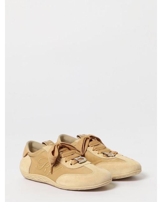 Roger Vivier Natural Sneakers