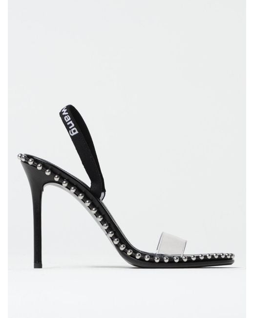 Alexander Wang White Sandalen Mit Absatz Damen