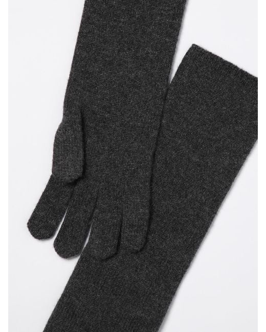 Max Mara Black Gloves