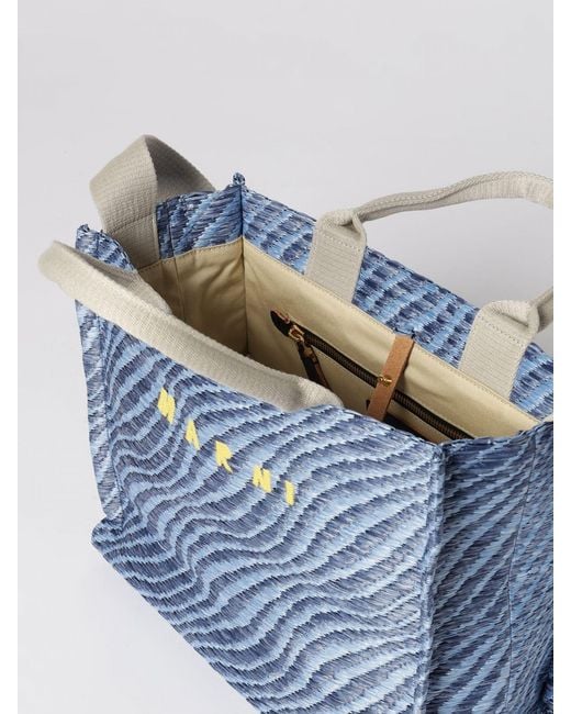 Marni Blue Shoulder Bag