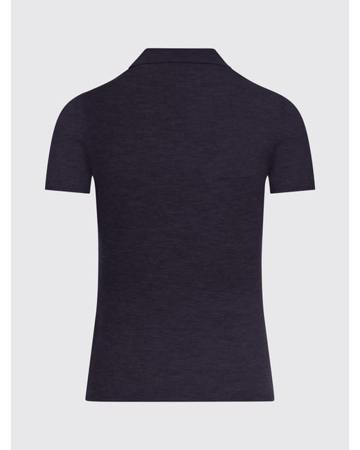 Max Mara Blue Polo Shirt for men