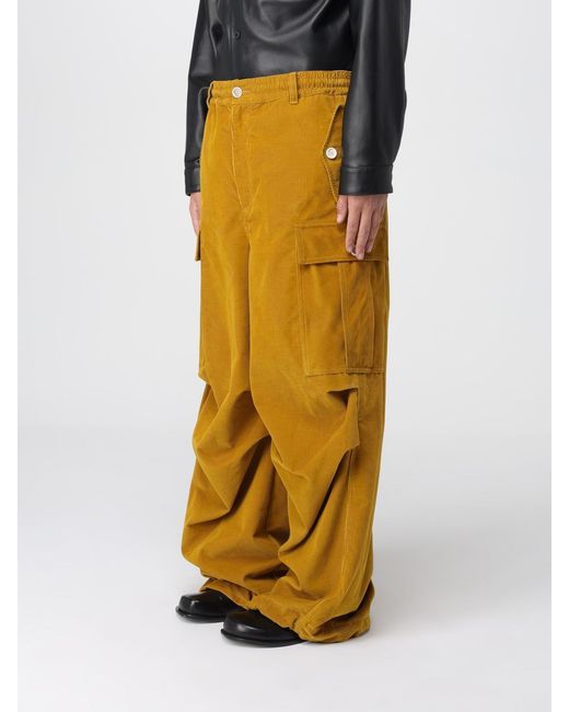 Marni Yellow Trousers for men